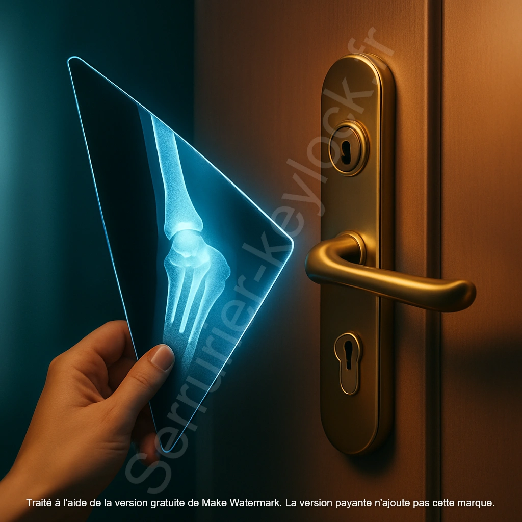 Non-destructive door opening